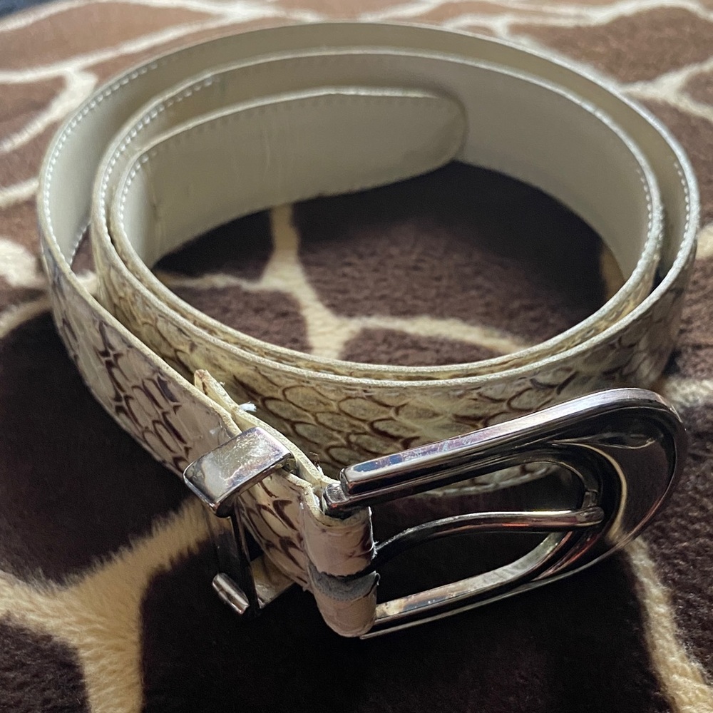 F.O.B. Trading Vintage Snakeskin Belt